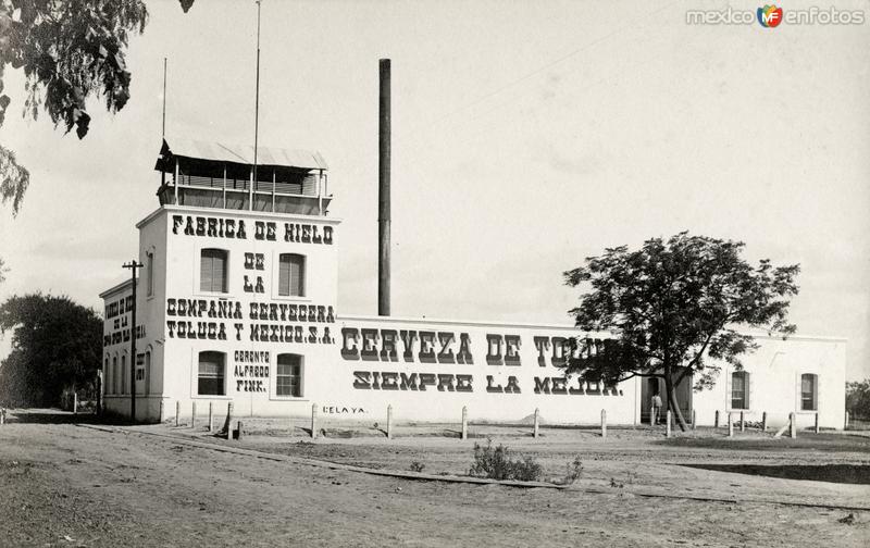 Fotos de Celaya, Guanajuato: Fábrica de hielo de la Compañía Cervecera Toluca y México, S.A.