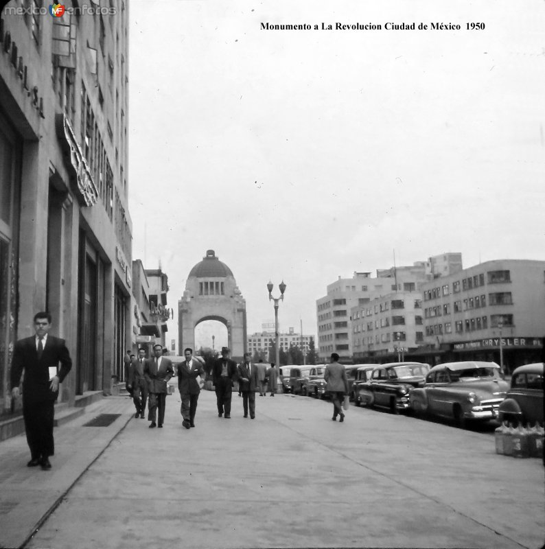 Fotos de Monumento A La Revolución, Ciudad De México: Monumento a La Revolucion Ciudad de México  1950