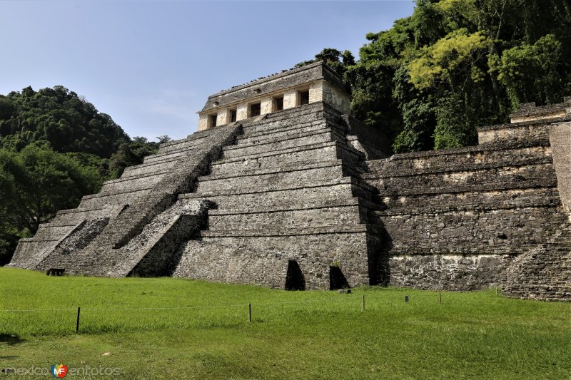 Fotos de Palenque, Chiapas: Templo de las Inscripciones