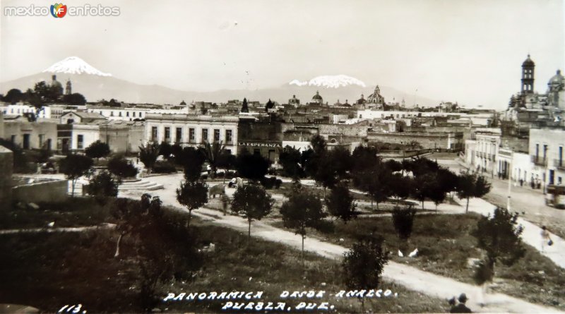 Fotos de Puebla, Puebla: Panorama desde Analco.