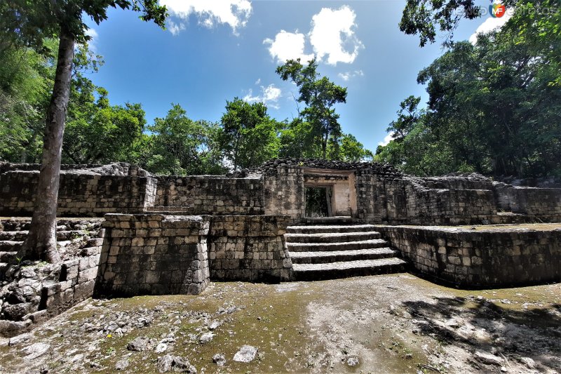 Fotos de Balamkú, Campeche: Acceso