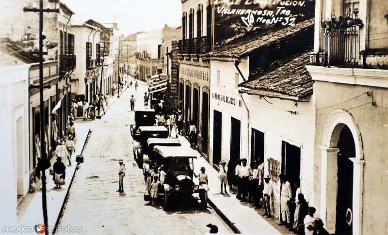 Fotos de Villahermosa, Tabasco: Calle Constitucion.