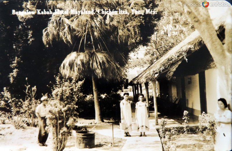 Fotos de Chichén Itzá, Yucatán: Bungalows Kabah Hotel Mayaland.