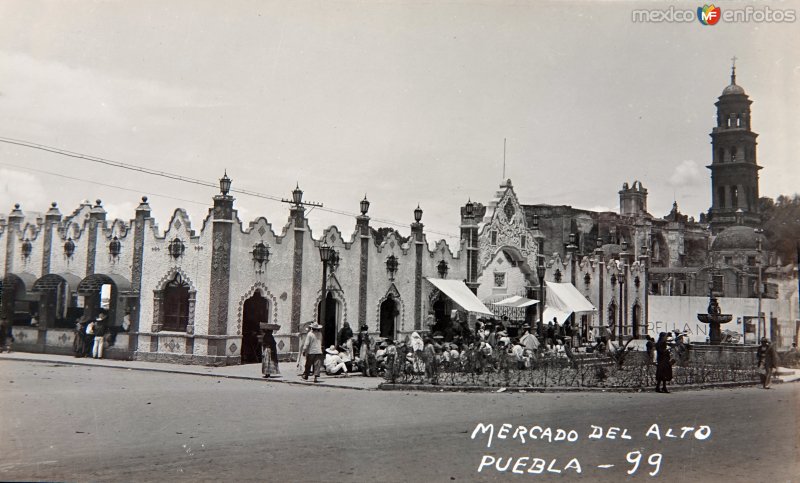 Fotos de Puebla, Puebla: Mercado del Alto.