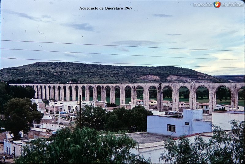 Fotos de Querétaro, Querétaro: Acueducto de Querétaro 1967