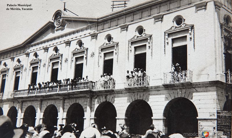 Fotos de Mérida, Yucatán: Palacio Municipal de Mérida, Yucatán.