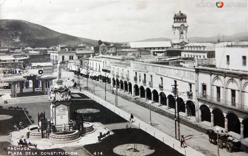 Fotos de Pachuca, Hidalgo: Plaza de la Constitucion.