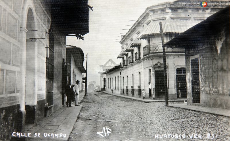 Fotos de Huatusco, Veracruz: Calle de Ocampo.