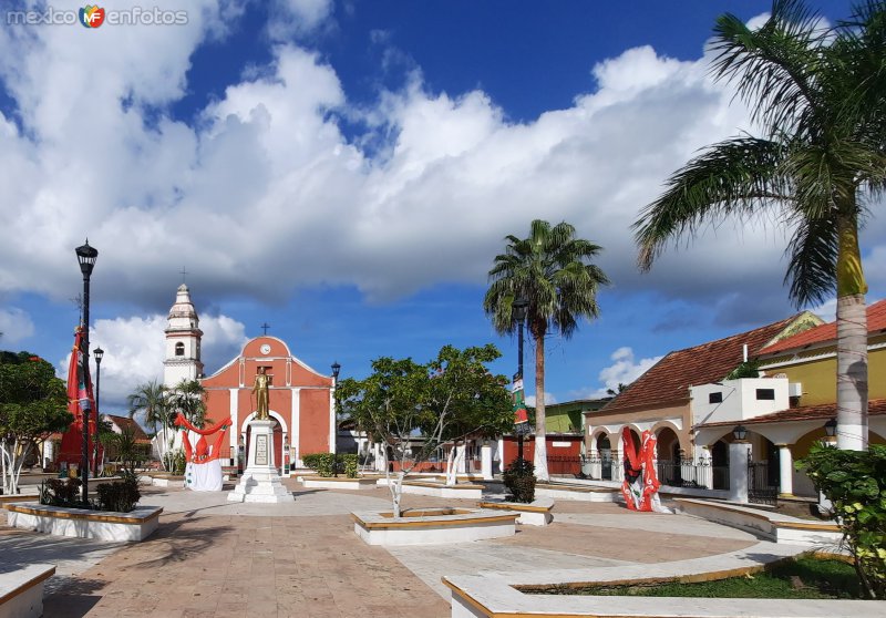 Fotos de Palizada, Campeche: Parque Benito Juárez