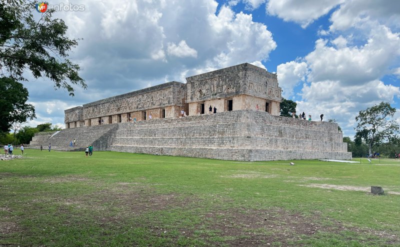 Fotos de Uxmal, Yucatán: El Palacio del Gobernador