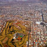 Vista aérea de la ciudad de Chihuahua