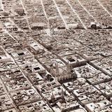 Vista aérea sobre Guadalajara (1942)