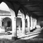 Patio, algibes y crujías el Ex Convento de Los Teatinos. Anexo al Templo de Valenciana