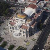 Vista aerea de Bellas Artes