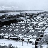 Vista de los Mercados , frente a la plaza "Hijas de Tampico" en los años 30