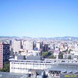 Panorámica de la Col. del Valle y al fondo Santa Fe. México, DF