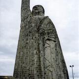 Estatua y mirador de José Ma. Morelos en la Isla de Janitzio, Michoacán