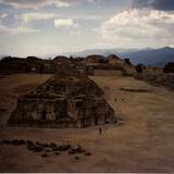 La Gran Plaza. Zona Arqueológica de Monte Albán, Oaxaca