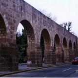 Morelia, Michoacán. . Acueducto colonial del siglo XVIII. Morelia, Michoacán
