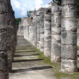 Las 1000 columnas. Zona Arqueológica de Chichén Itzá