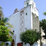 Fachada del Ex-convento del siglo XVI. Tlaquiltenango, Morelos