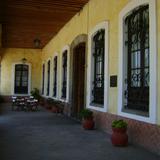 Terraza de la Ex-hacienda Soltepec, siglo XVIII. Edo. de Tlaxcala