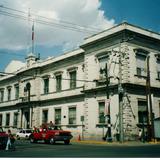 Edificios de estilo neoclásico en el centro de Chihuahua. 2002