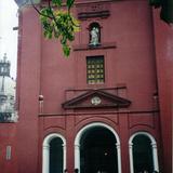 Fachada del ex-convento del Carmen en San Angel. Del. Alvaro Obregón, DF. 2003