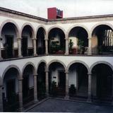 Patio interior del Palacio de Gobierno (1732). Morelia. 2002
