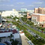 Plaza Caracol y la zona hotelera de Punta Cancún. Abril/ 2011