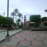 Templo de San Mateo (Siglo XVIII) y plaza central de Chalcatzingo. Agosto/2011