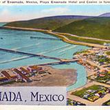 Bahía de Ensenada y vista del Hotel y Casino