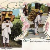 Vendedor de ollas / Llevando productos al mercado