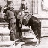 Charro en la fuente