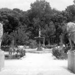 Fuente y Jardines en el Parque Guadiana