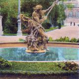 Fuente en la Alameda de Santa María La Ribera