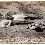 Muertos en la batalla entre Villa y Carranza, Piedras Negras 1915