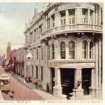 Banco Mercantil y Calle de Comercio (Avenida Morelos)