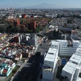 Calle 21 sur y la zona de volcanes. Puebla. Octubre/2012