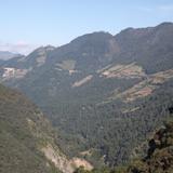 La majestuosa sierra norte de Puebla desde Chignahuapan. Noviembre/2012