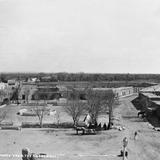 Plaza Principal del Paso del Norte (Ciudad Juárez, por William Henry Jackson, c. 1888)