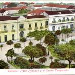 Plaza principal y Casino Tampiqueño