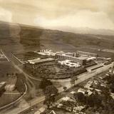 Vista aérea de la Avenida Xalapa en el año de 1963