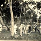 Parque Hidalgo, Columpios, diciembre de 1929