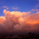 Nubes del ocaso sobre Chignahuapan