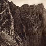El cráter del Popocatépetl (circa 1920)