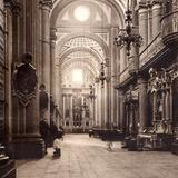 Interior de la Catedral de Puebla (circa 1920)