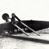 Accidente aéreo del piloto norteamericano Charles Lindbergh, en 1929 (foto 1)