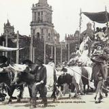 Fiestas de Centenario la Catedral 16 de Septiembre por EL FOTOGRAFO FELIX MIRET 1910