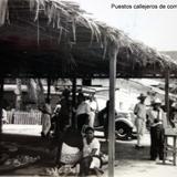 Puestos callejeros de comida Acapulco, Guerrero ( Fechada el 21 de Julio de 1935 ).